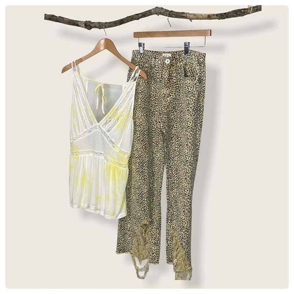 BAYSIDE Summer Drop" Knit Sleeveless Top W/ Lace - Picture 15 of 16